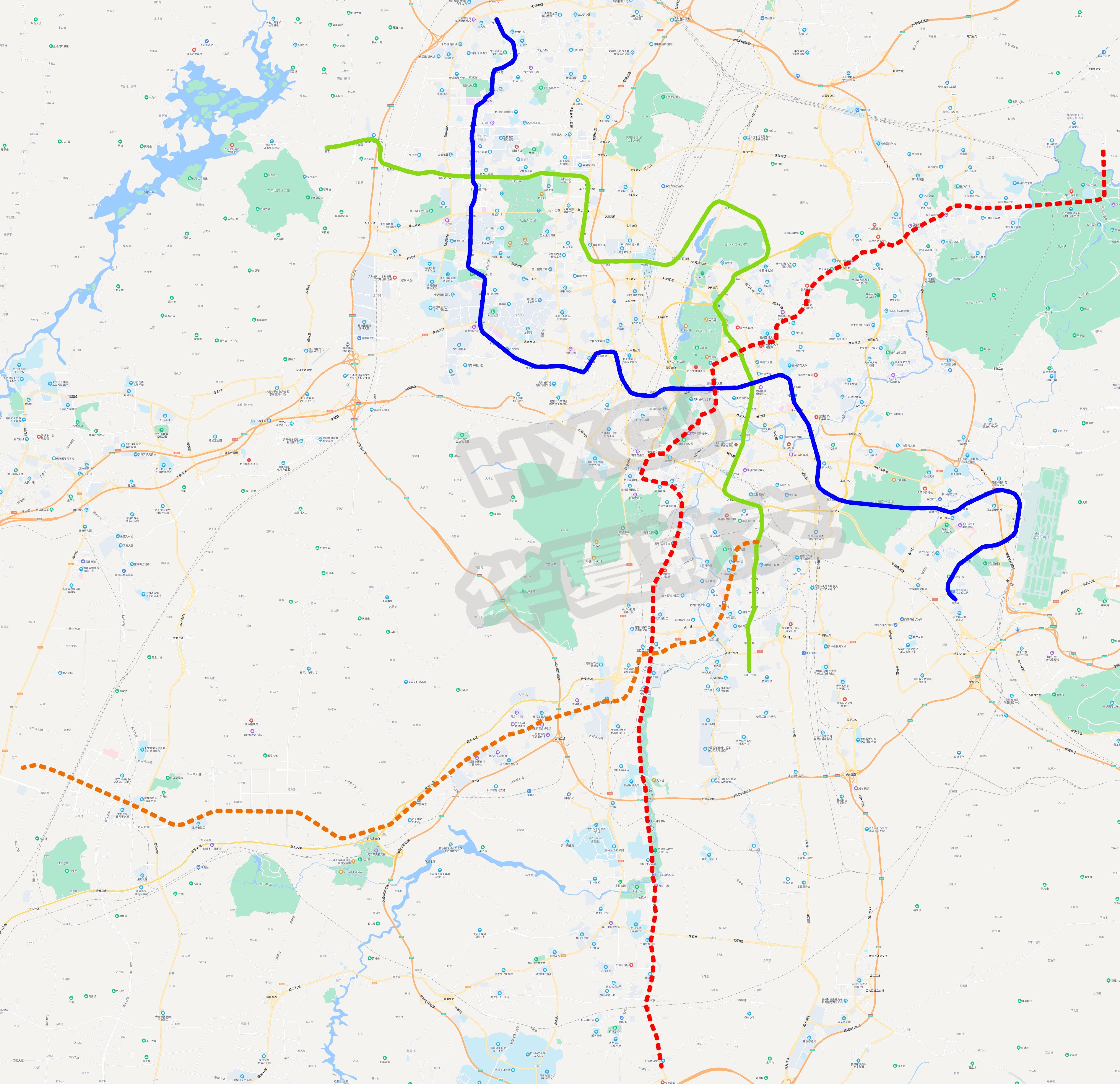 城市脉络新描绘，地铁最新路线图发布