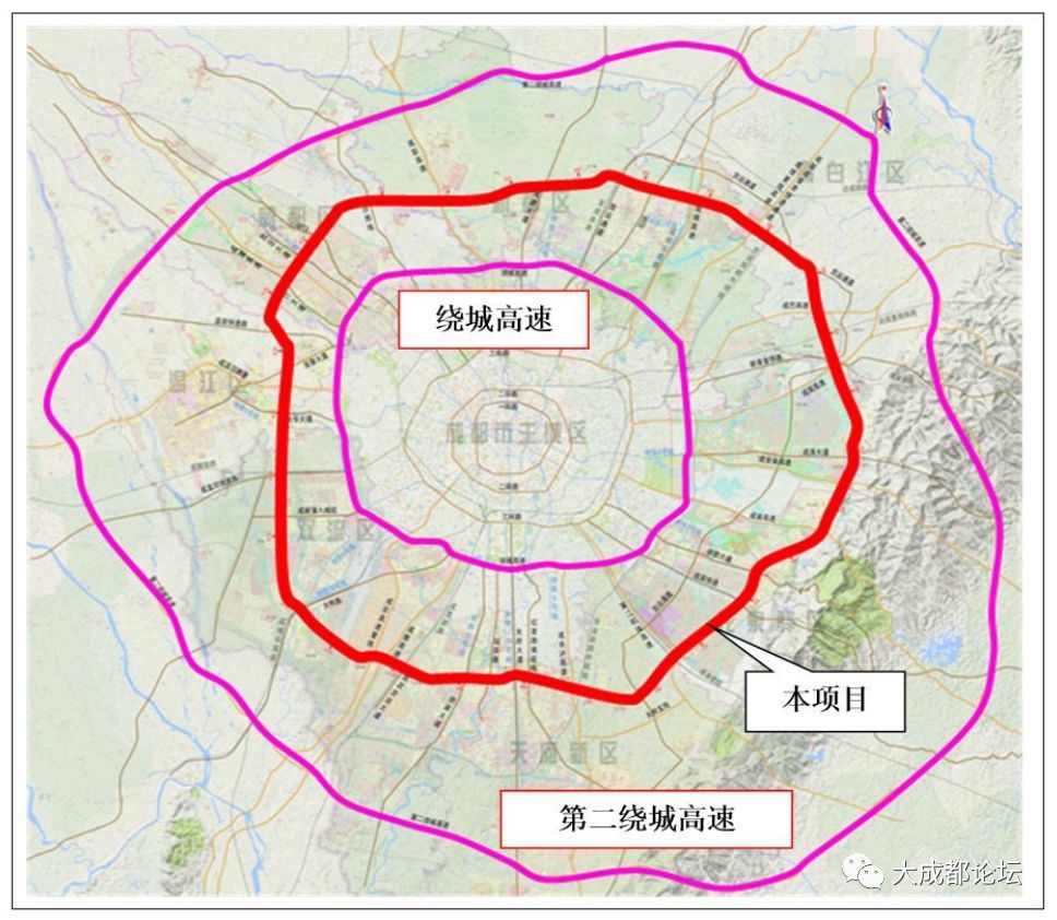 藁城环城路规划图，塑造未来城市交通蓝图