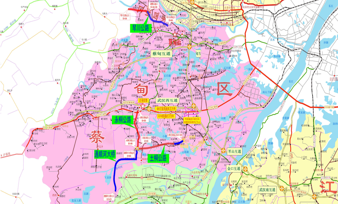 武汉市蔡甸区最新动态概览