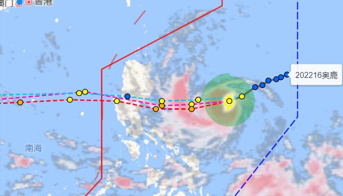 五号台风奥鹿最新动向,五号台风奥鹿最新动向图片