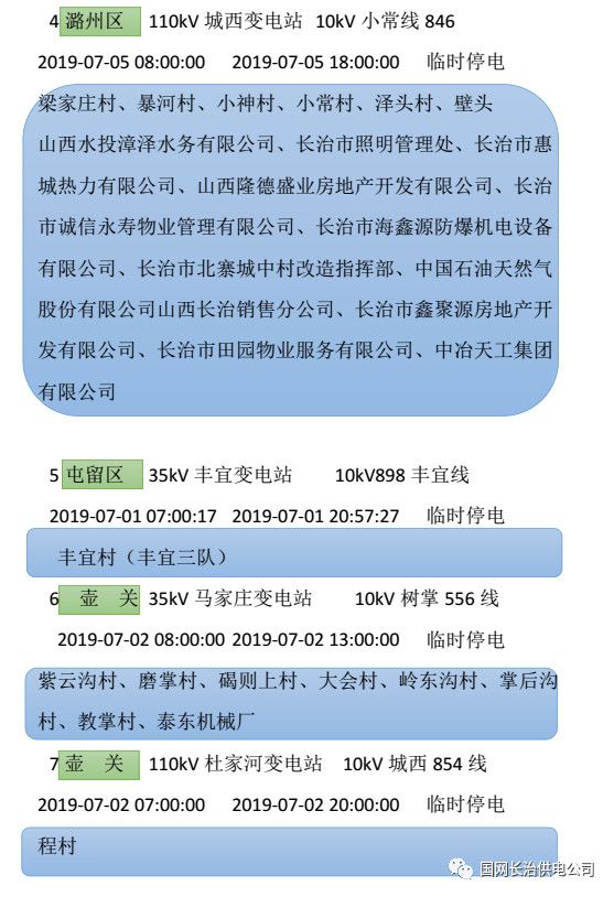 长治最新停电通知，提前了解停电情况，做好应对准备