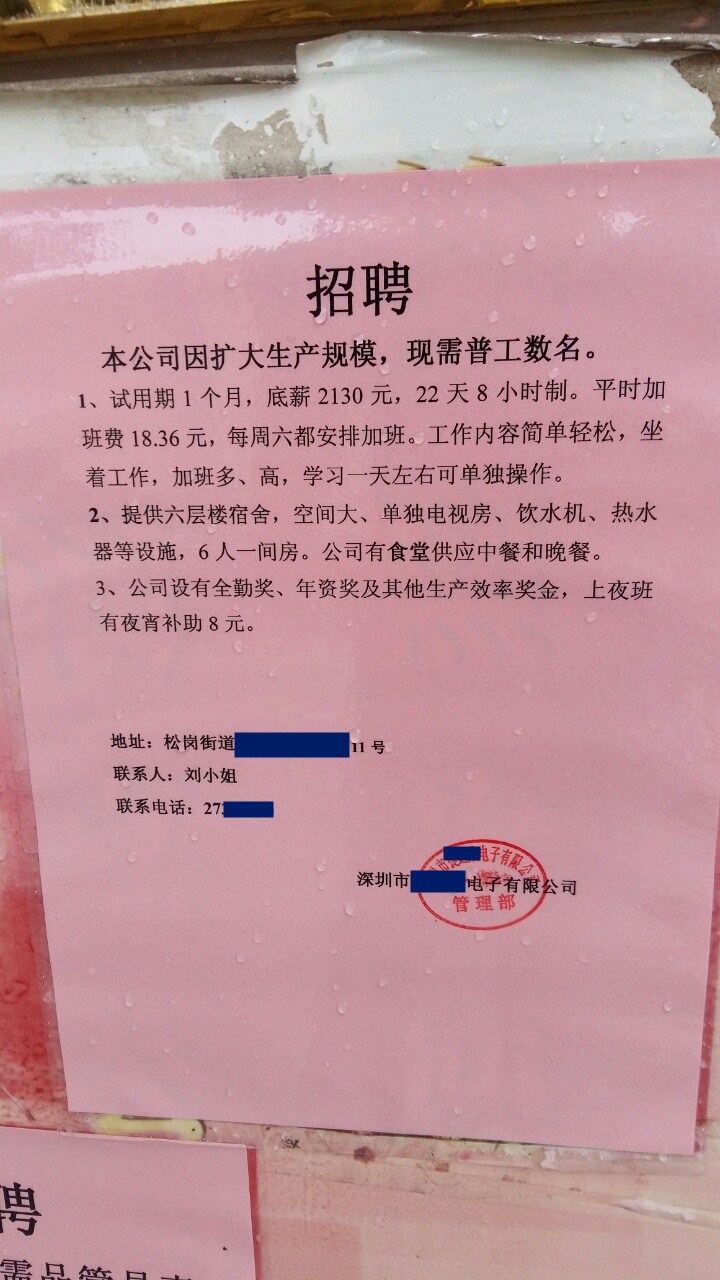 肥城企业招工信息最新概览